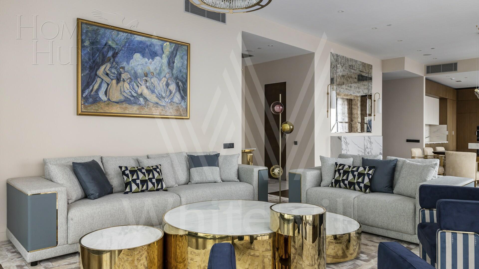 6-КОМН. ПЕНТХАУС С ОТДЕЛКОЙ 400 М² НА 20 ЭТАЖЕ