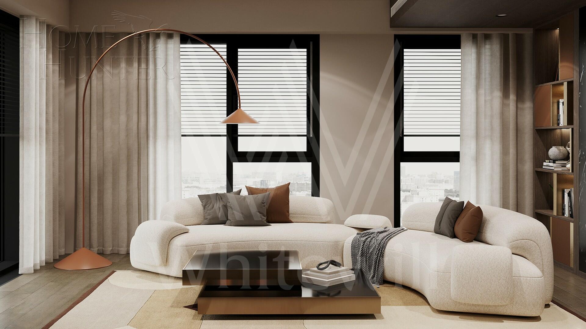 2-КОМН. АПАРТАМЕНТЫ С ОТДЕЛКОЙ 102.6 М² НА 19 ЭТАЖЕ