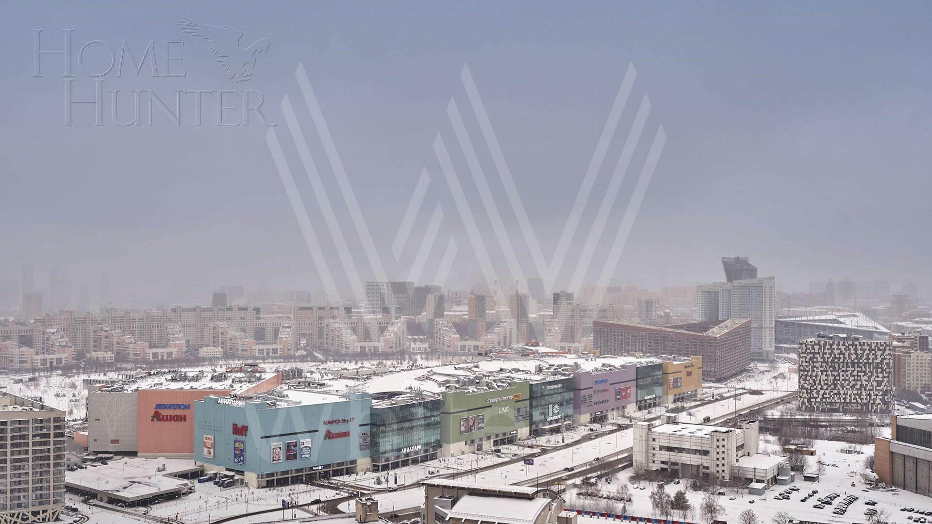 5-КОМН. КВАРТИРА БЕЗ ОТДЕЛКИ 160 М² НА 31 ЭТАЖЕ