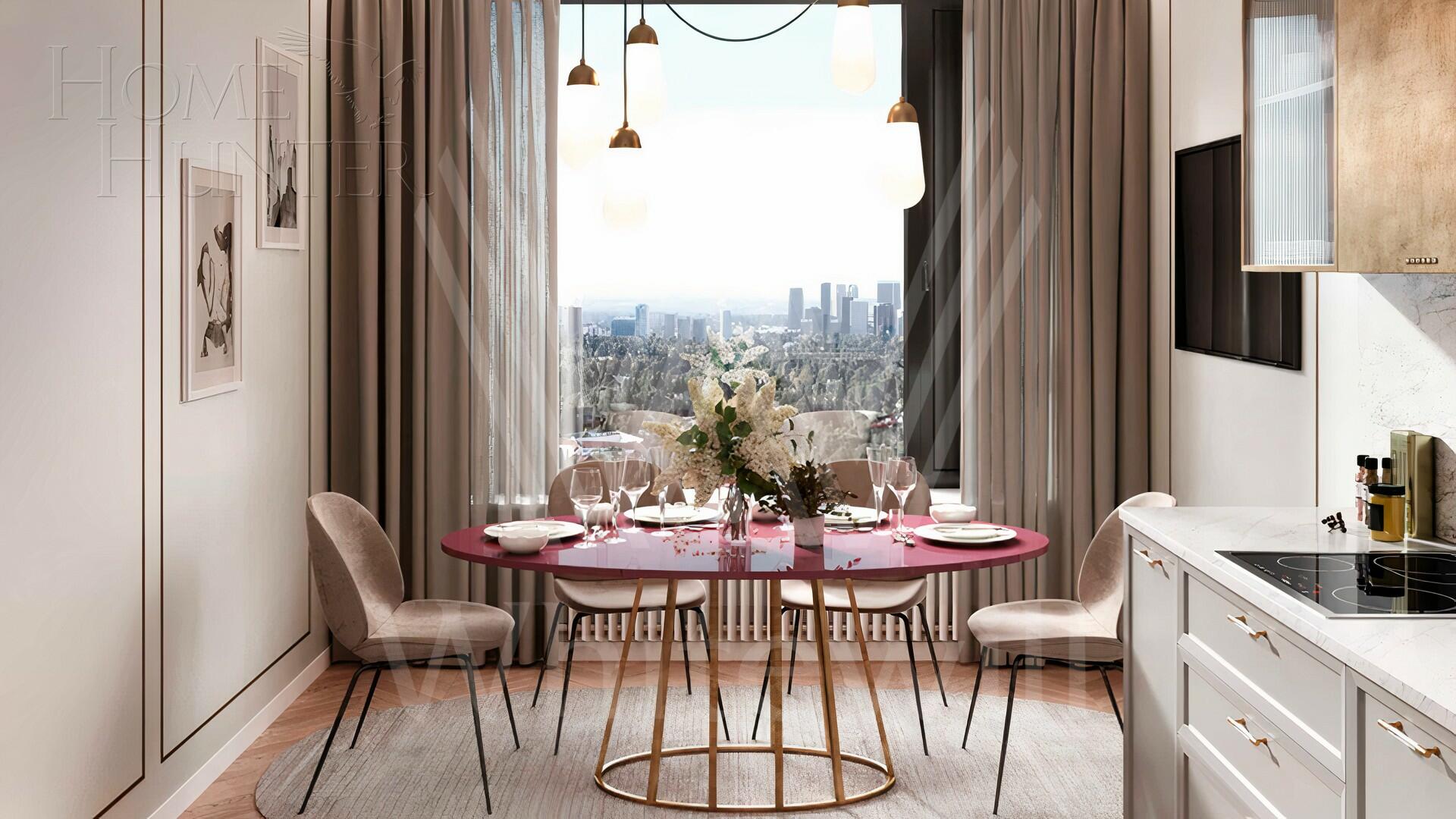 4-КОМН. КВАРТИРА БЕЗ ОТДЕЛКИ 126 М² НА 7 ЭТАЖЕ