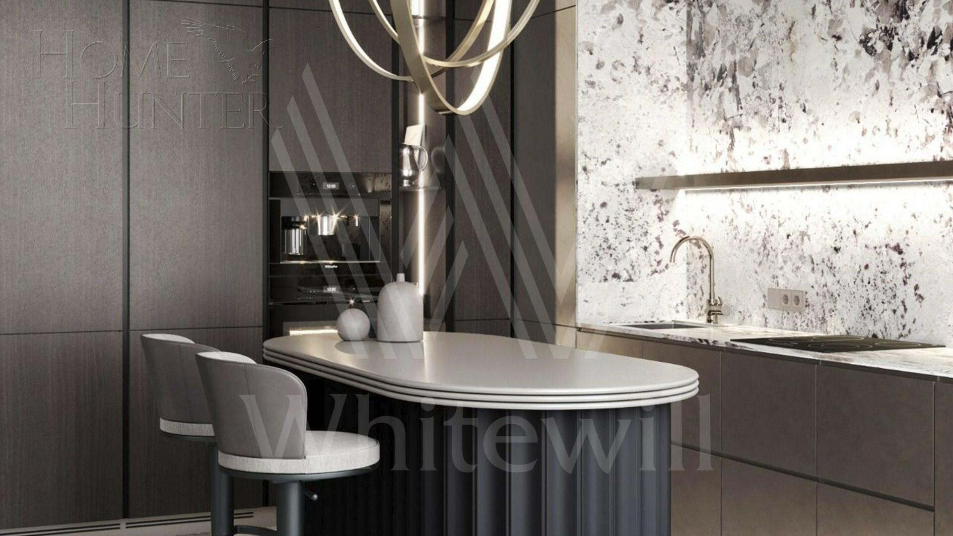 3-КОМН. АПАРТАМЕНТЫ БЕЗ ОТДЕЛКИ 146.8 М² НА 2 ЭТАЖЕ