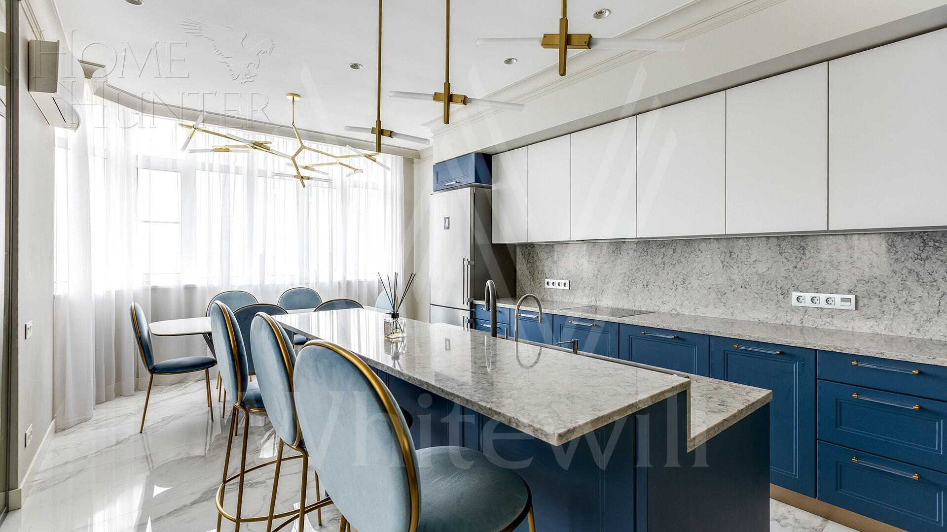 3-КОМН. КВАРТИРА С ОТДЕЛКОЙ 125 М² НА 17 ЭТАЖЕ