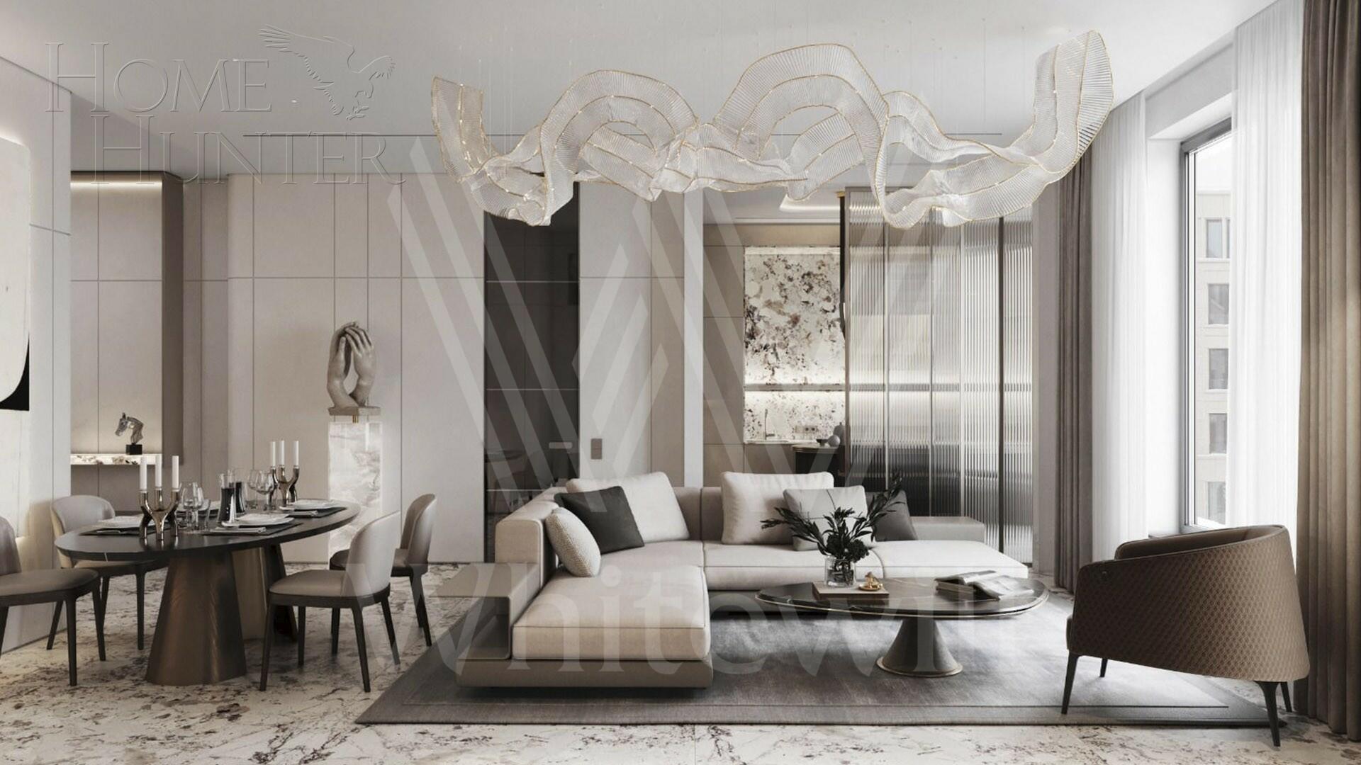 3-КОМН. АПАРТАМЕНТЫ БЕЗ ОТДЕЛКИ 146.8 М² НА 2 ЭТАЖЕ