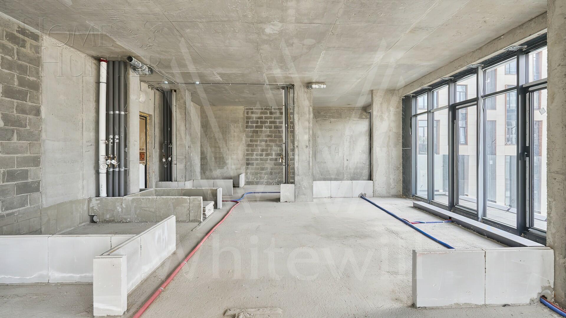 4-КОМН. КВАРТИРА БЕЗ ОТДЕЛКИ 95.3 М² НА 4 ЭТАЖЕ