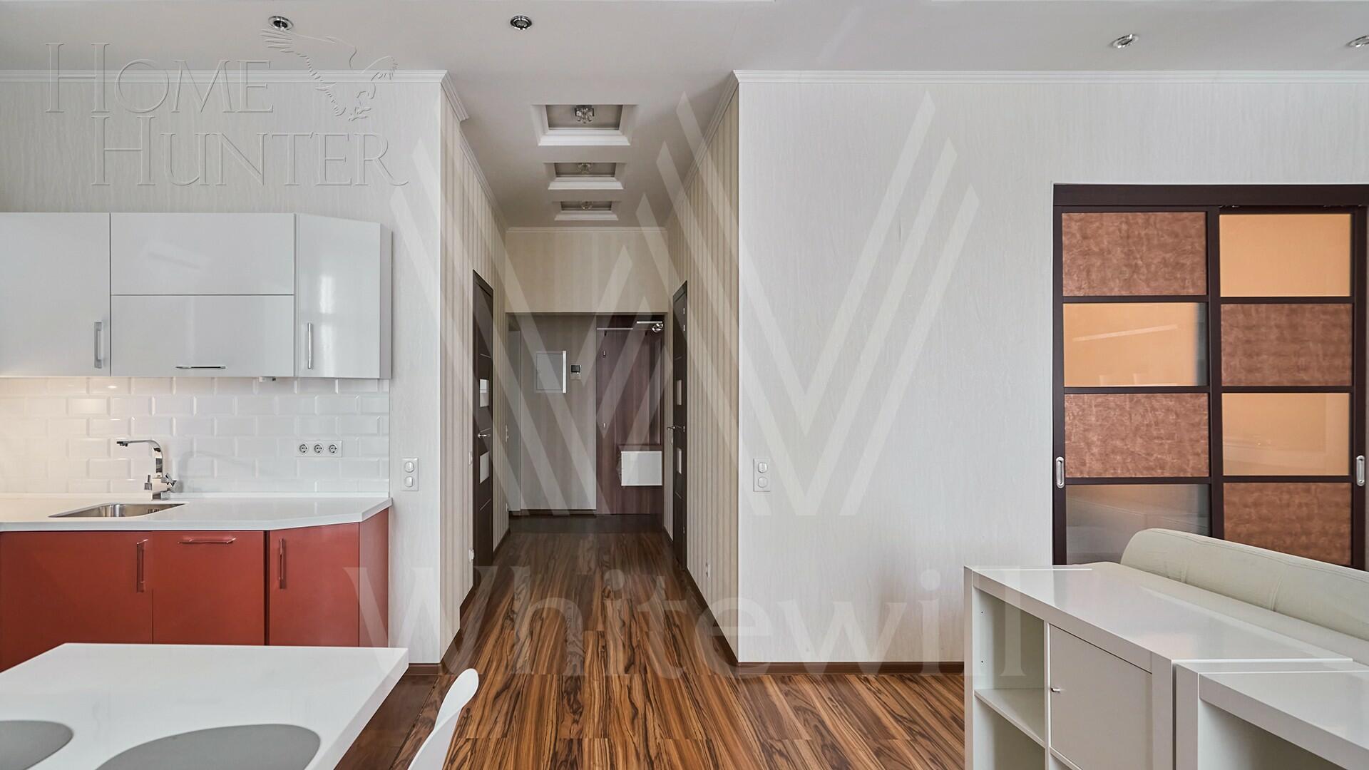 2-КОМН. КВАРТИРА С ОТДЕЛКОЙ 56 М² НА 15 ЭТАЖЕ