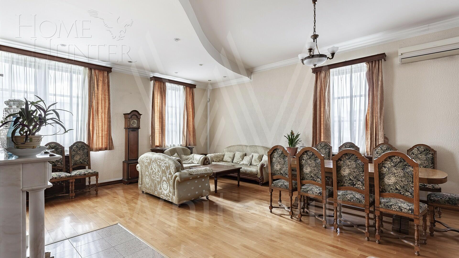 2-УРОВНЕВАЯ КВАРТИРА С ОТДЕЛКОЙ 295 М² НА 6 ЭТАЖЕ