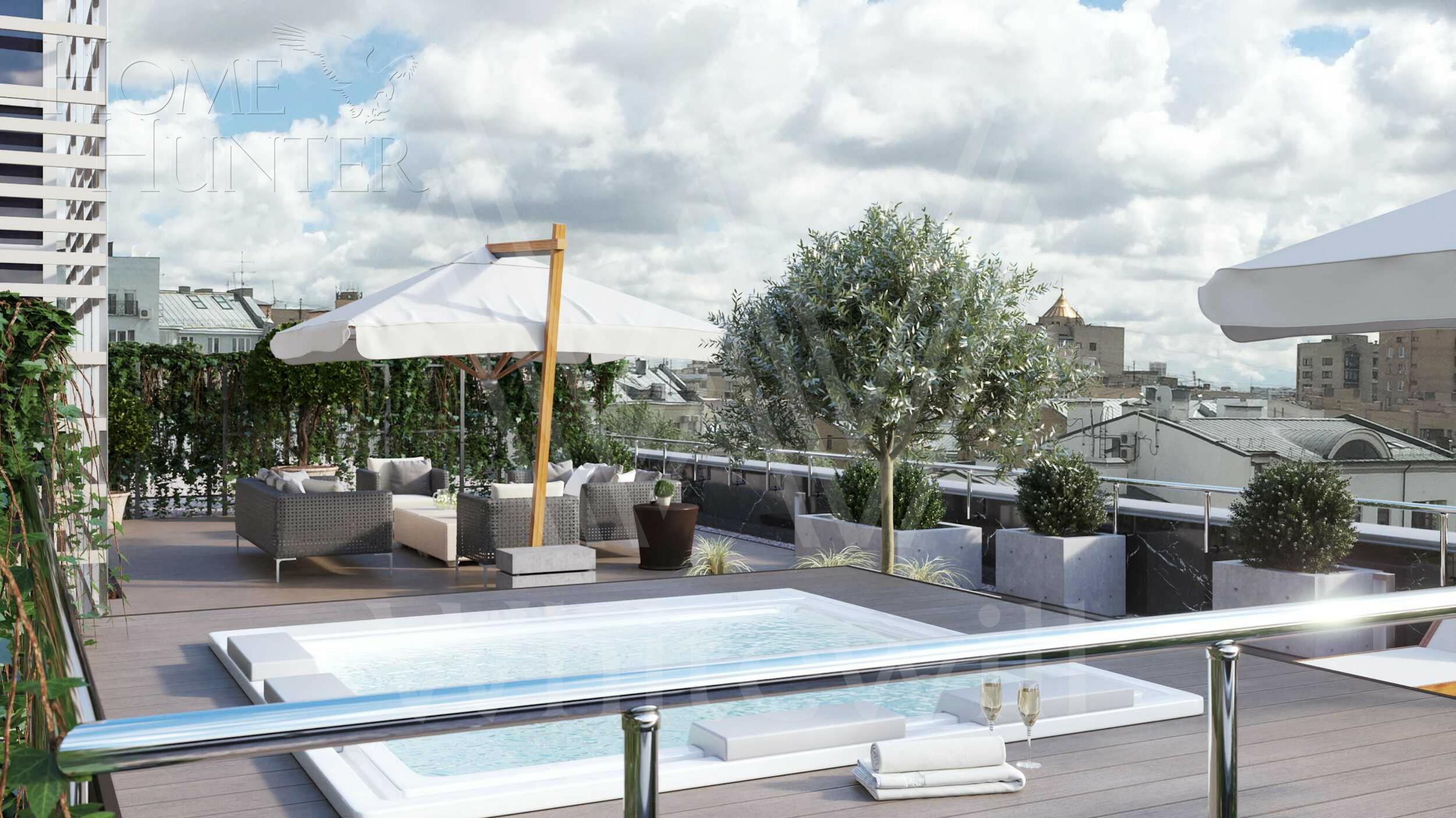 2-УРОВНЕВЫЙ ПЕНТХАУС БЕЗ ОТДЕЛКИ 254.3 М² НА 7 ЭТАЖЕ