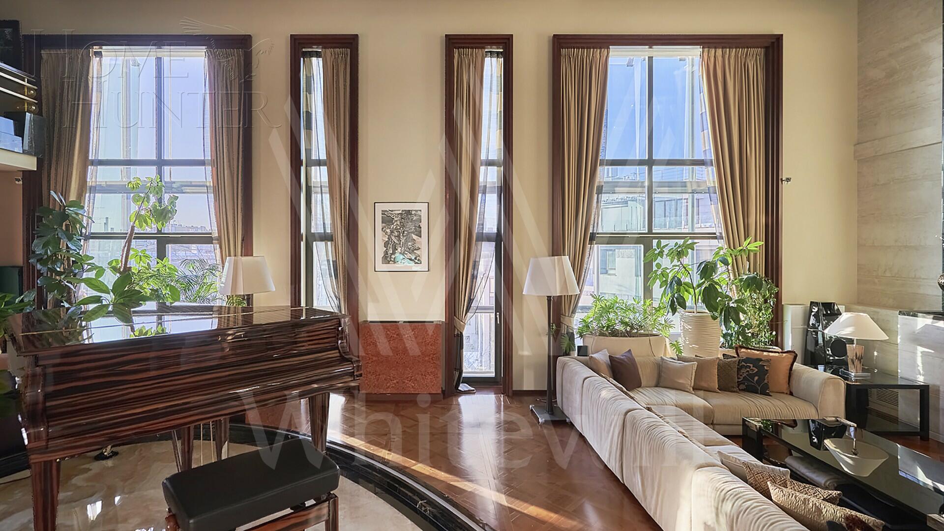 2-УРОВНЕВЫЙ ПЕНТХАУС С ОТДЕЛКОЙ 530 М² НА 6 ЭТАЖЕ