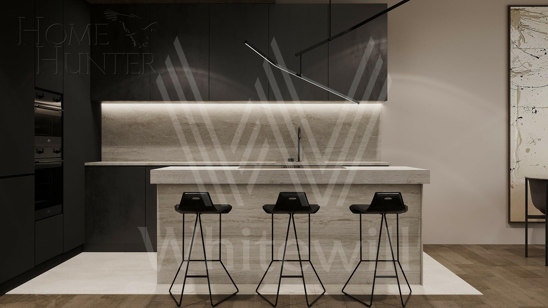 2-КОМН. АПАРТАМЕНТЫ С ОТДЕЛКОЙ 102.6 М² НА 19 ЭТАЖЕ