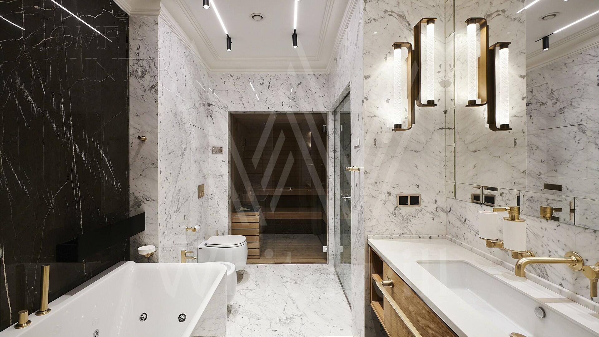 4-КОМН. АПАРТАМЕНТЫ С ОТДЕЛКОЙ 195 М² НА 13 ЭТАЖЕ