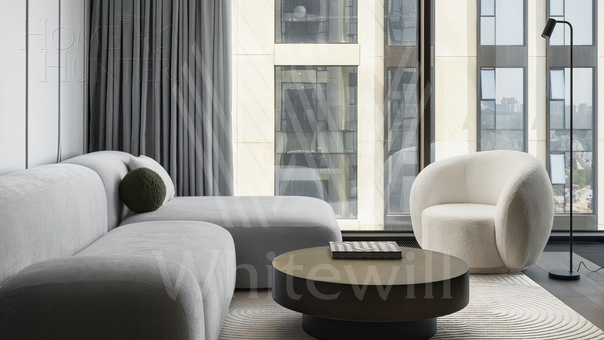 2-КОМН. АПАРТАМЕНТЫ С ОТДЕЛКОЙ 51.1 М² НА 15 ЭТАЖЕ