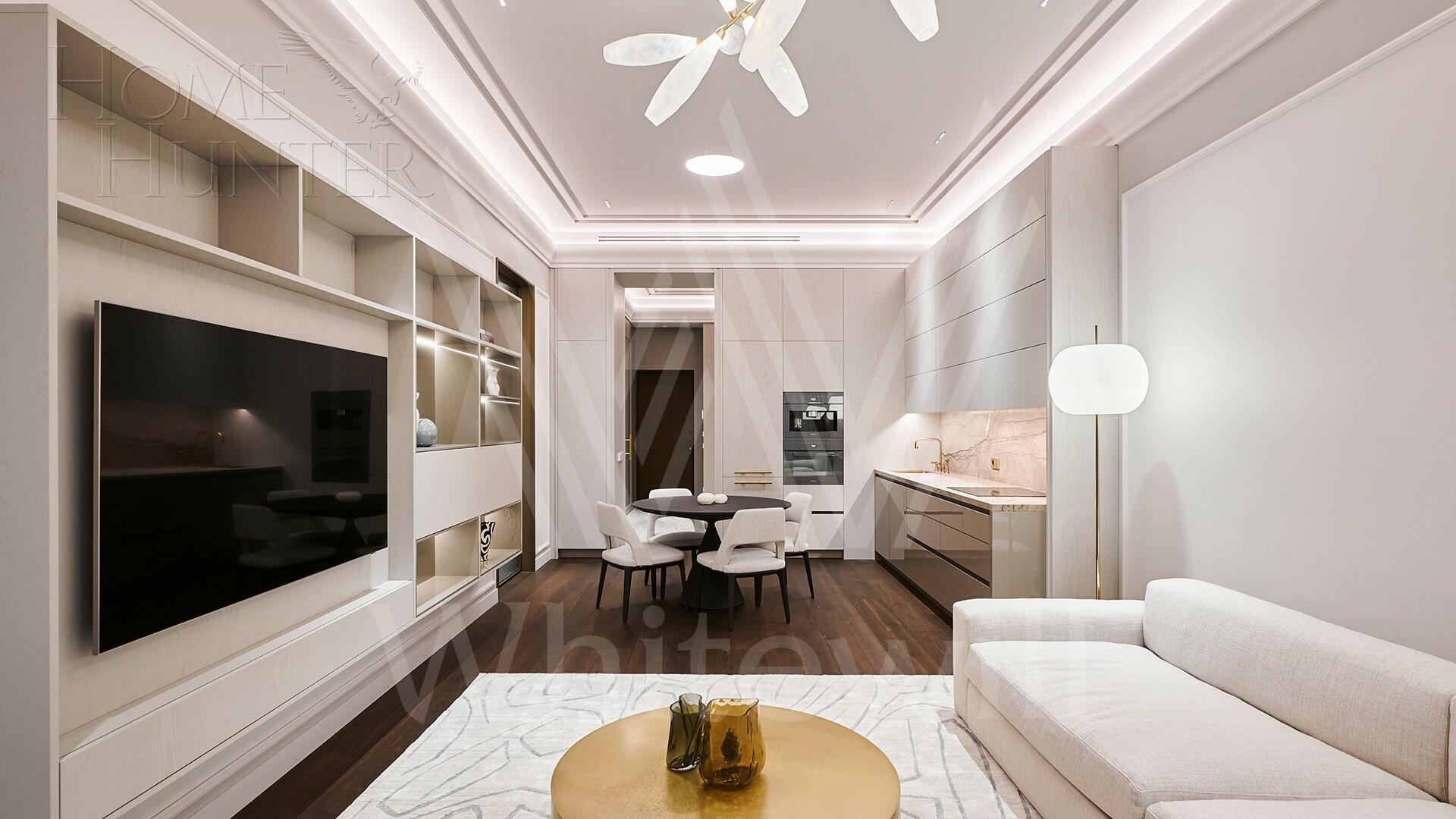 2-КОМН. АПАРТАМЕНТЫ С ОТДЕЛКОЙ 85 М² НА 2 ЭТАЖЕ