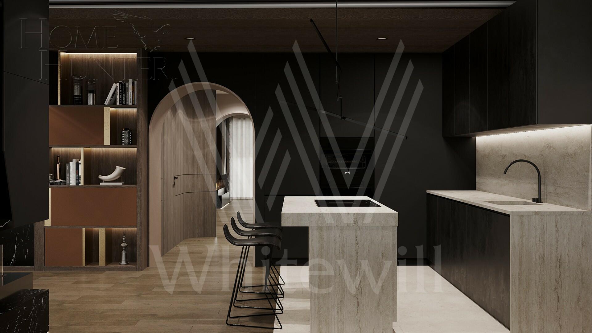 2-КОМН. АПАРТАМЕНТЫ С ОТДЕЛКОЙ 102.6 М² НА 19 ЭТАЖЕ