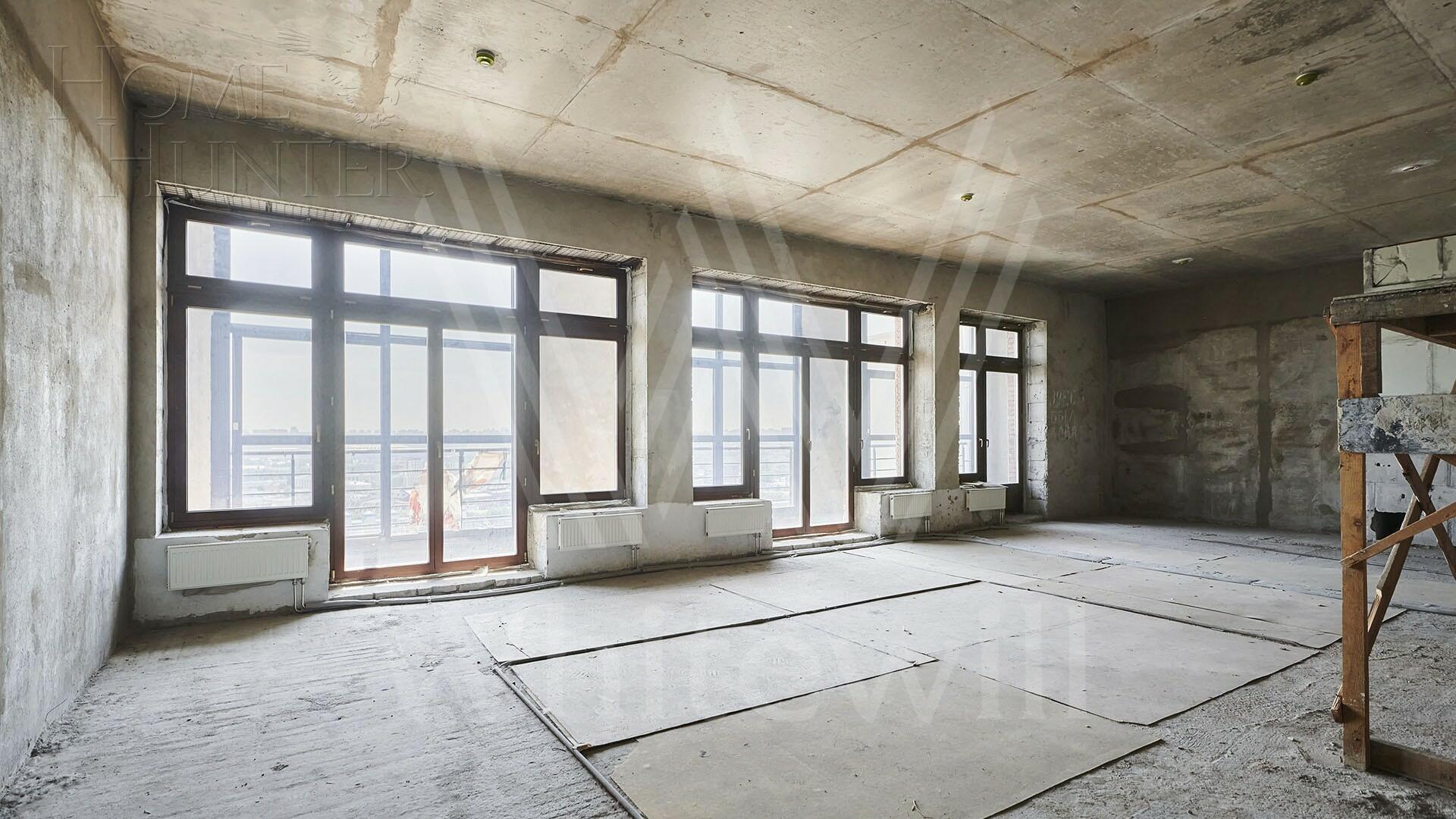 2-УРОВНЕВЫЙ ПЕНТХАУС БЕЗ ОТДЕЛКИ 227 М² НА 18 ЭТАЖЕ