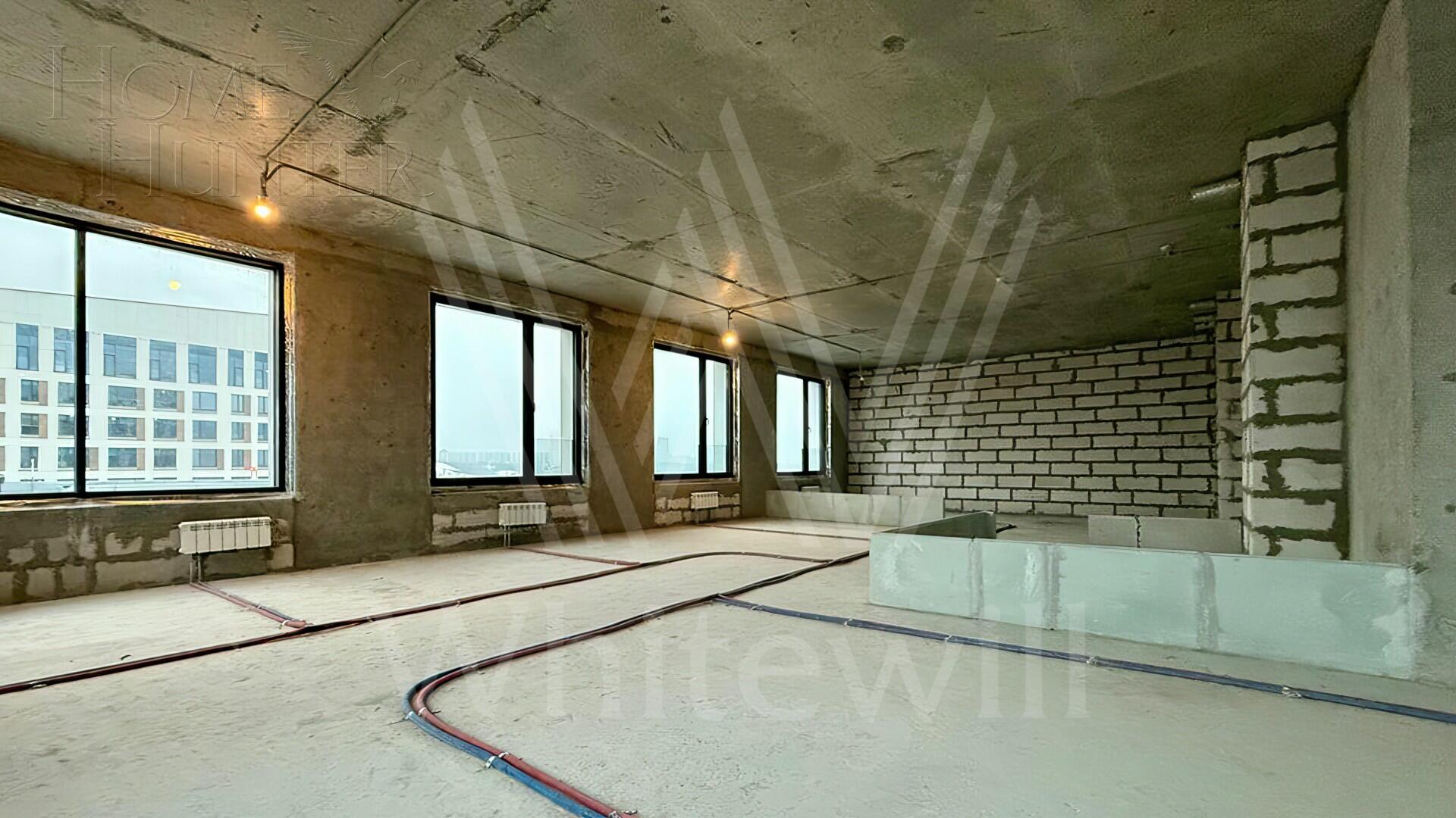 4-КОМН. КВАРТИРА БЕЗ ОТДЕЛКИ 131 М² НА 18 ЭТАЖЕ