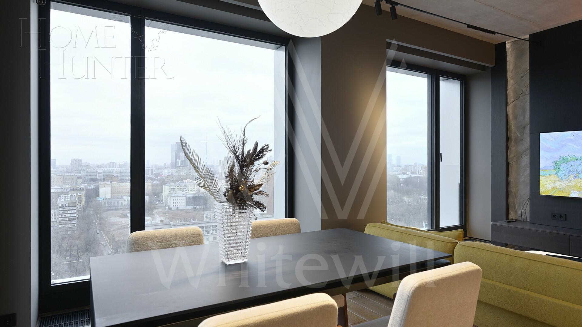 4-КОМН. КВАРТИРА С ОТДЕЛКОЙ 91 М² НА 18 ЭТАЖЕ