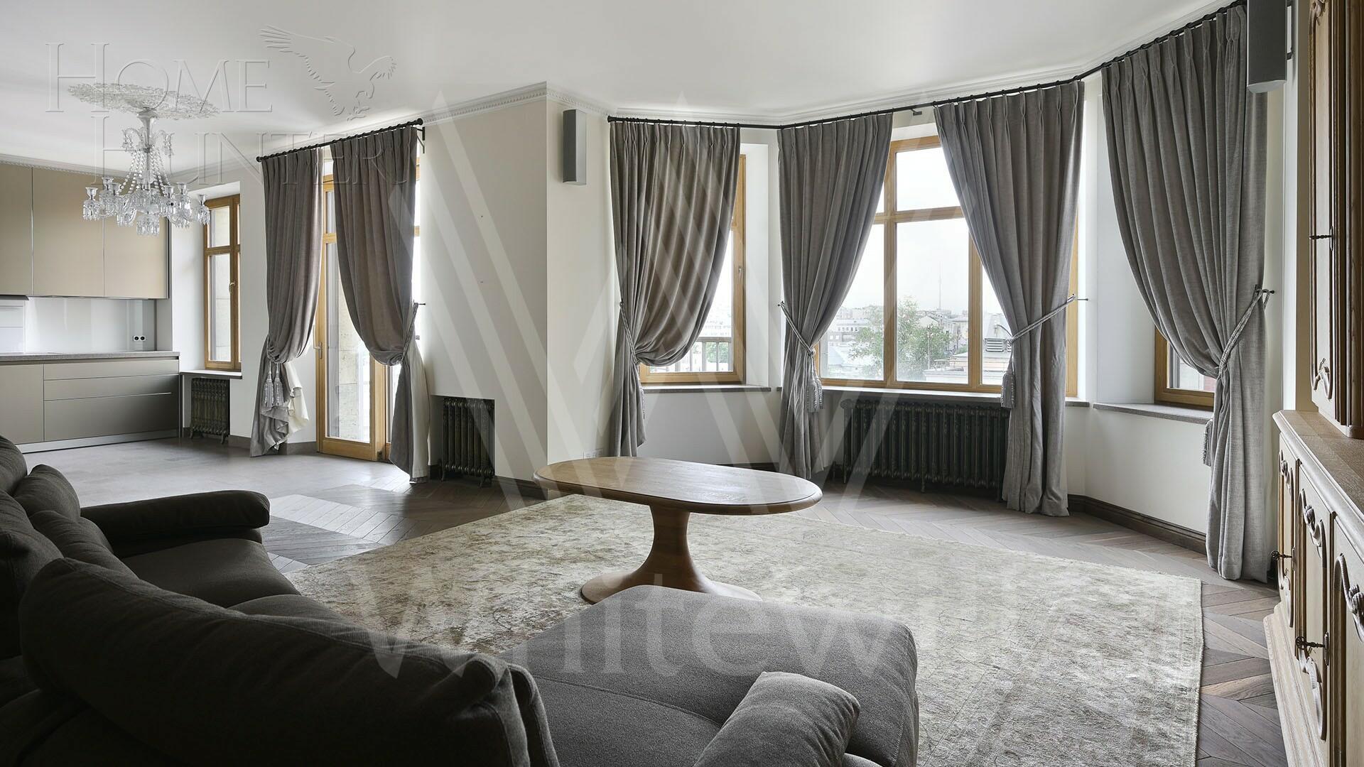 3-КОМН. КВАРТИРА С ОТДЕЛКОЙ 170.5 М² НА 7 ЭТАЖЕ