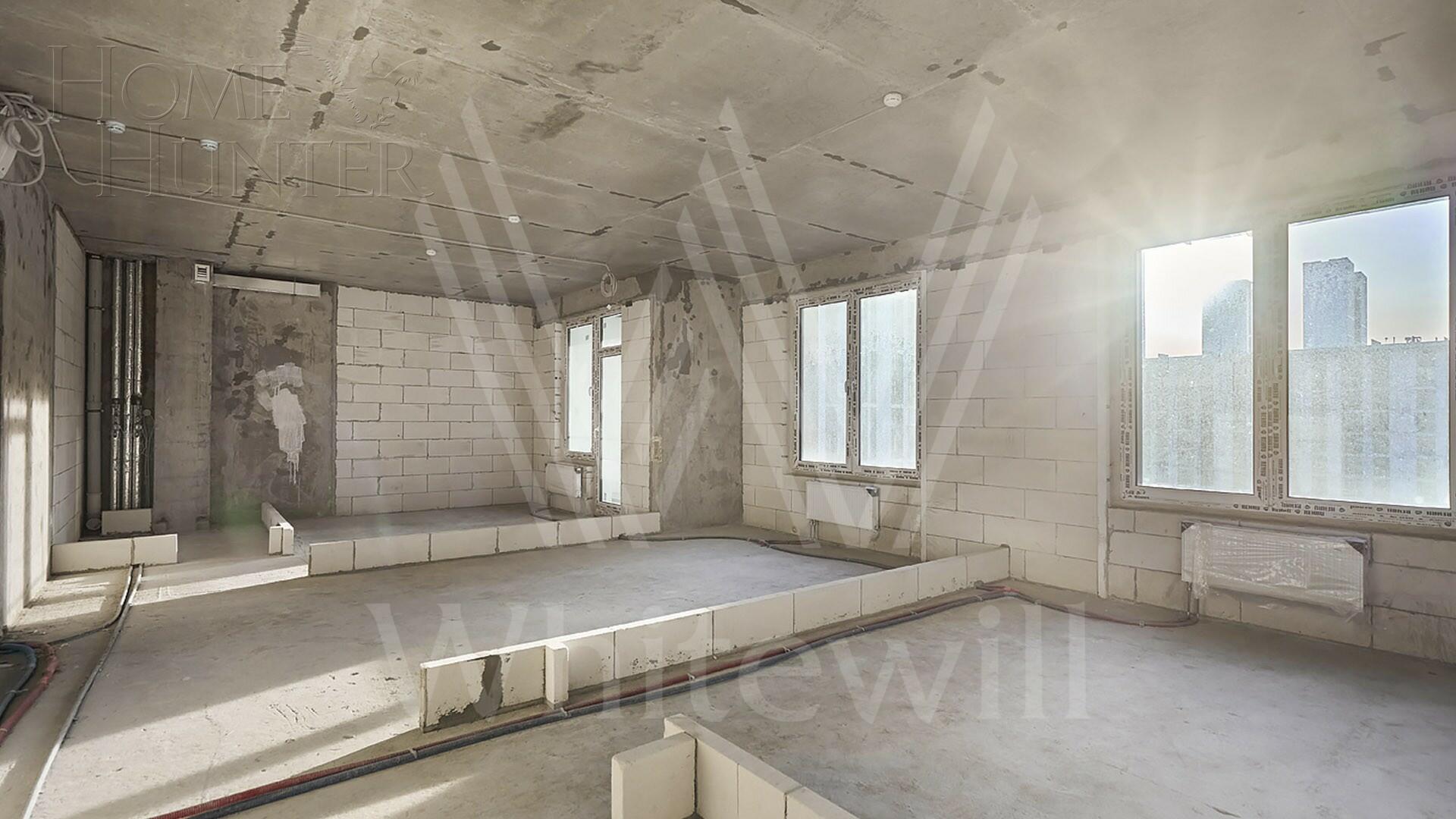 2-КОМН. КВАРТИРА БЕЗ ОТДЕЛКИ 62.9 М² НА 9 ЭТАЖЕ