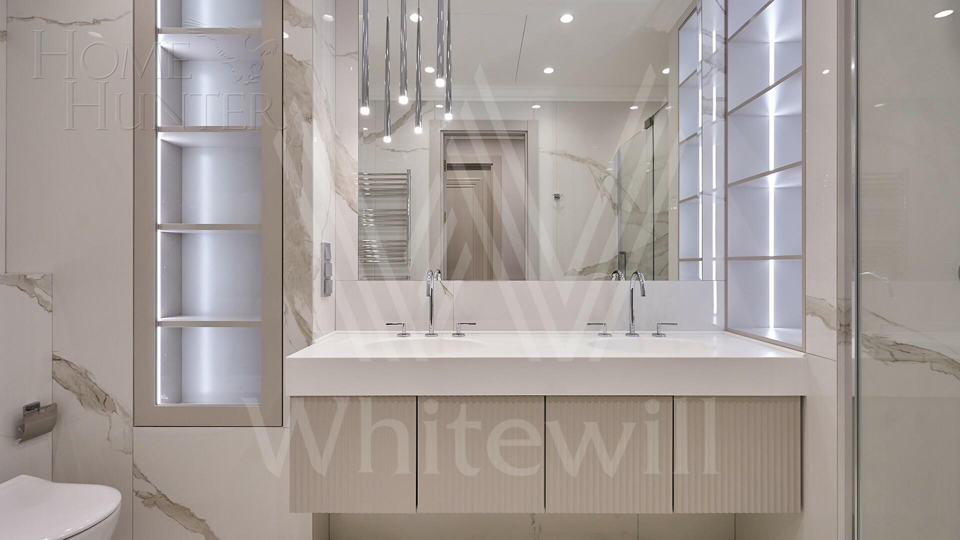 4-КОМН. КВАРТИРА С ОТДЕЛКОЙ 132 М² НА 22 ЭТАЖЕ