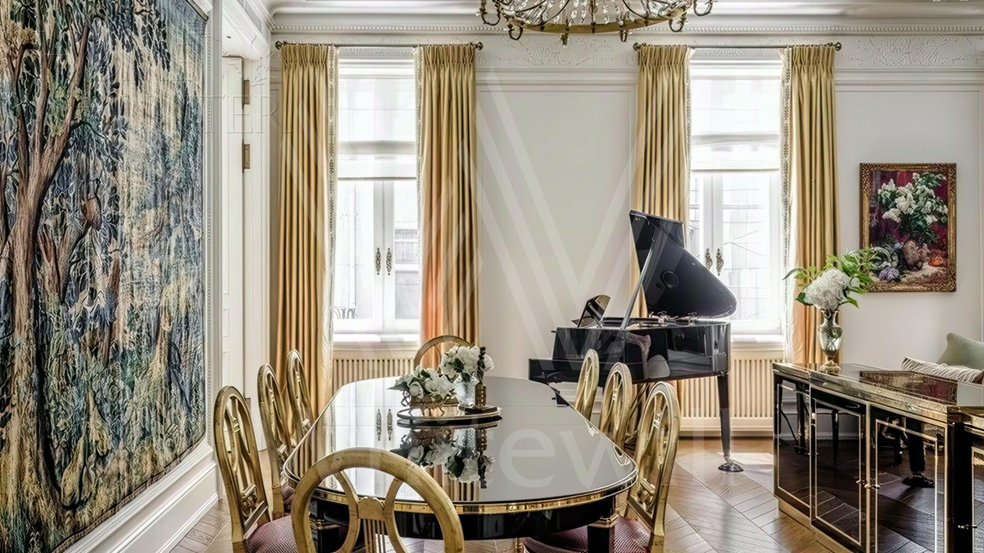 3-КОМН. КВАРТИРА С ОТДЕЛКОЙ 231 М² НА 5 ЭТАЖЕ