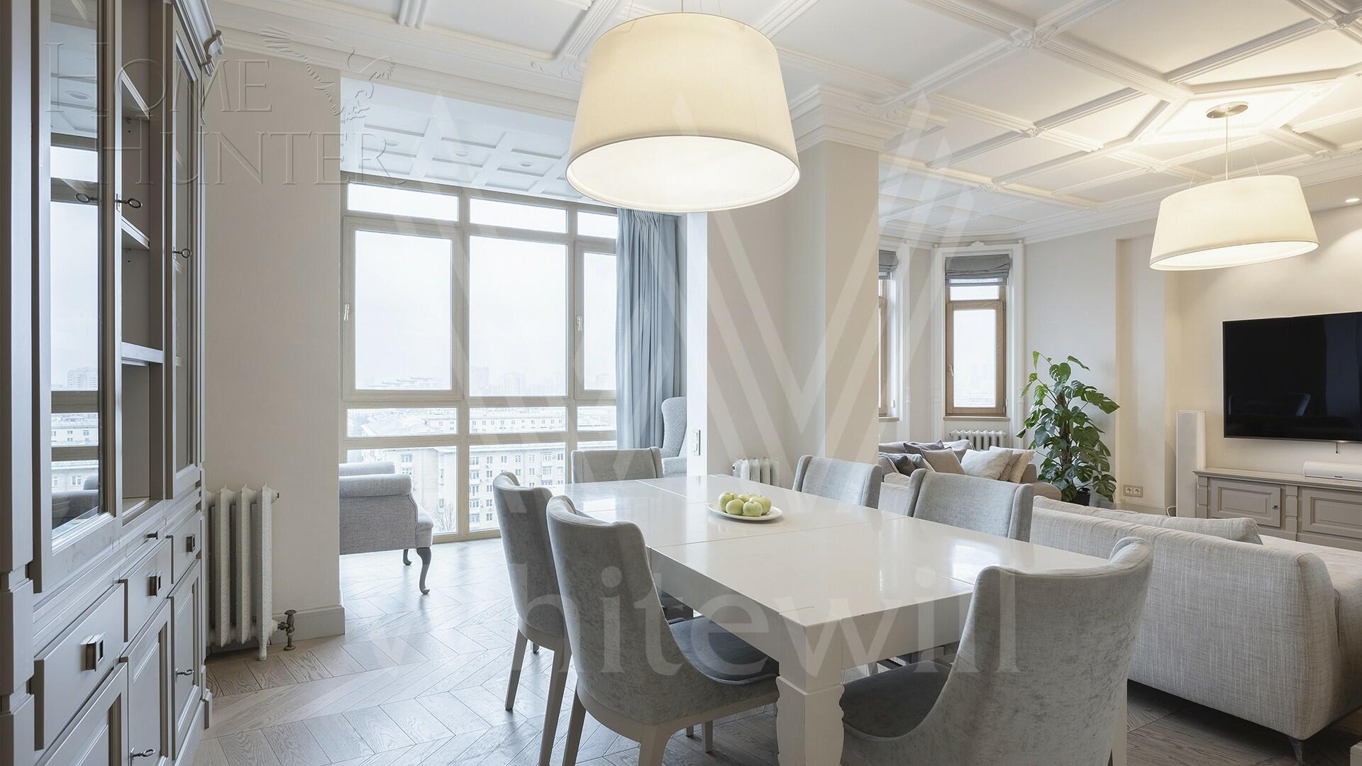 5-КОМН. КВАРТИРА С ОТДЕЛКОЙ 174 М² НА 12 ЭТАЖЕ