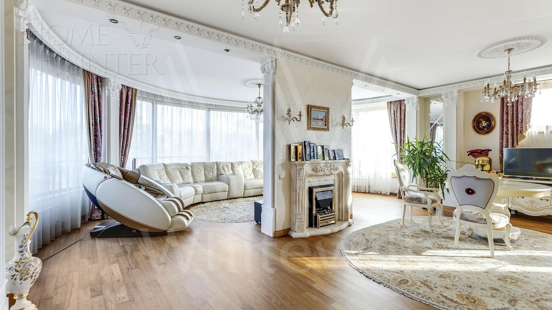 4-КОМН. КВАРТИРА С ОТДЕЛКОЙ 189.3 М² НА 5 ЭТАЖЕ