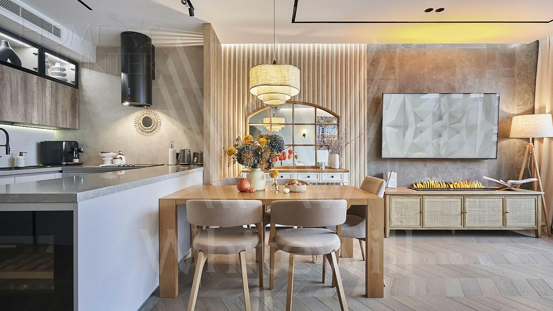 2-УРОВНЕВЫЕ АПАРТАМЕНТЫ С ОТДЕЛКОЙ 152.3 М² НА 6 ЭТАЖЕ