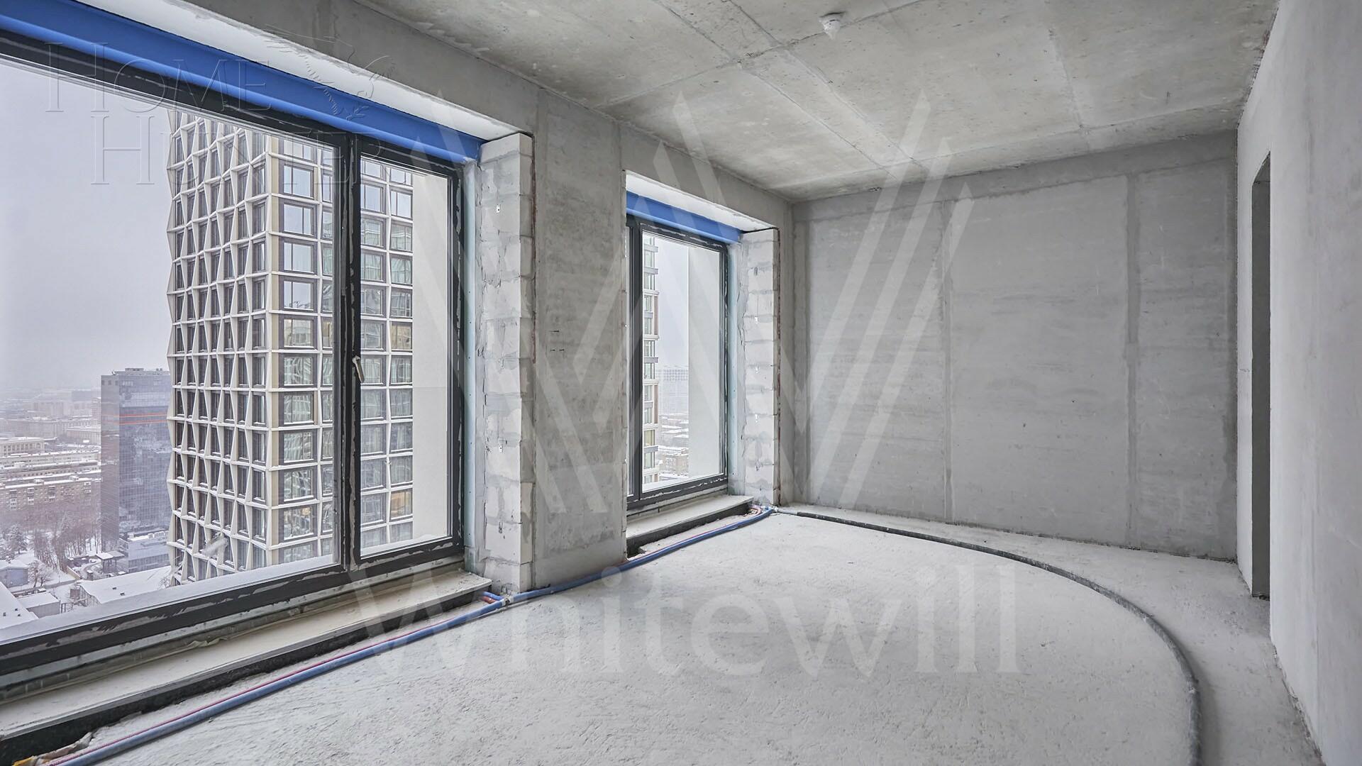 5-КОМН. КВАРТИРА БЕЗ ОТДЕЛКИ 160 М² НА 31 ЭТАЖЕ