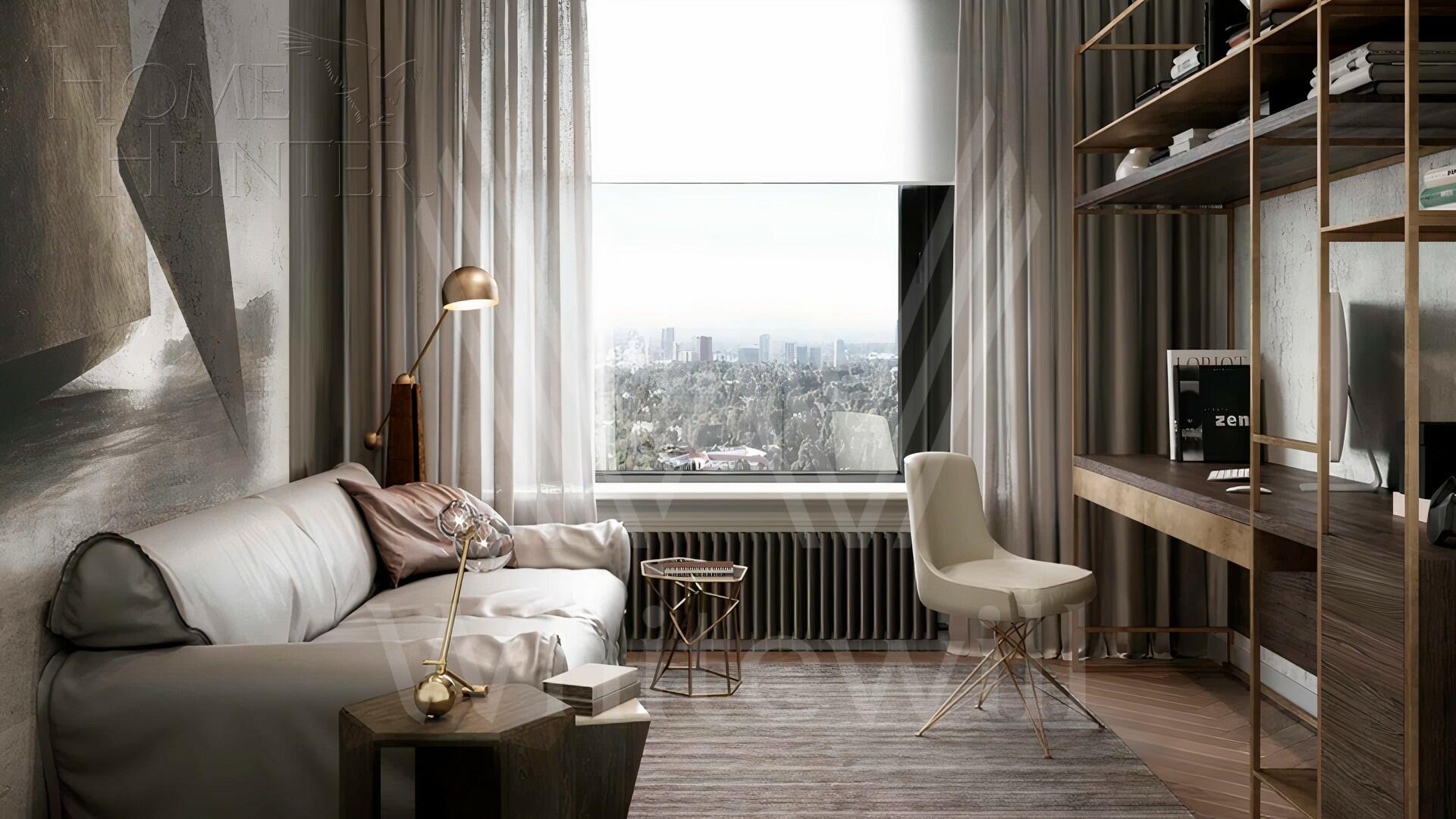 4-КОМН. КВАРТИРА БЕЗ ОТДЕЛКИ 126 М² НА 7 ЭТАЖЕ