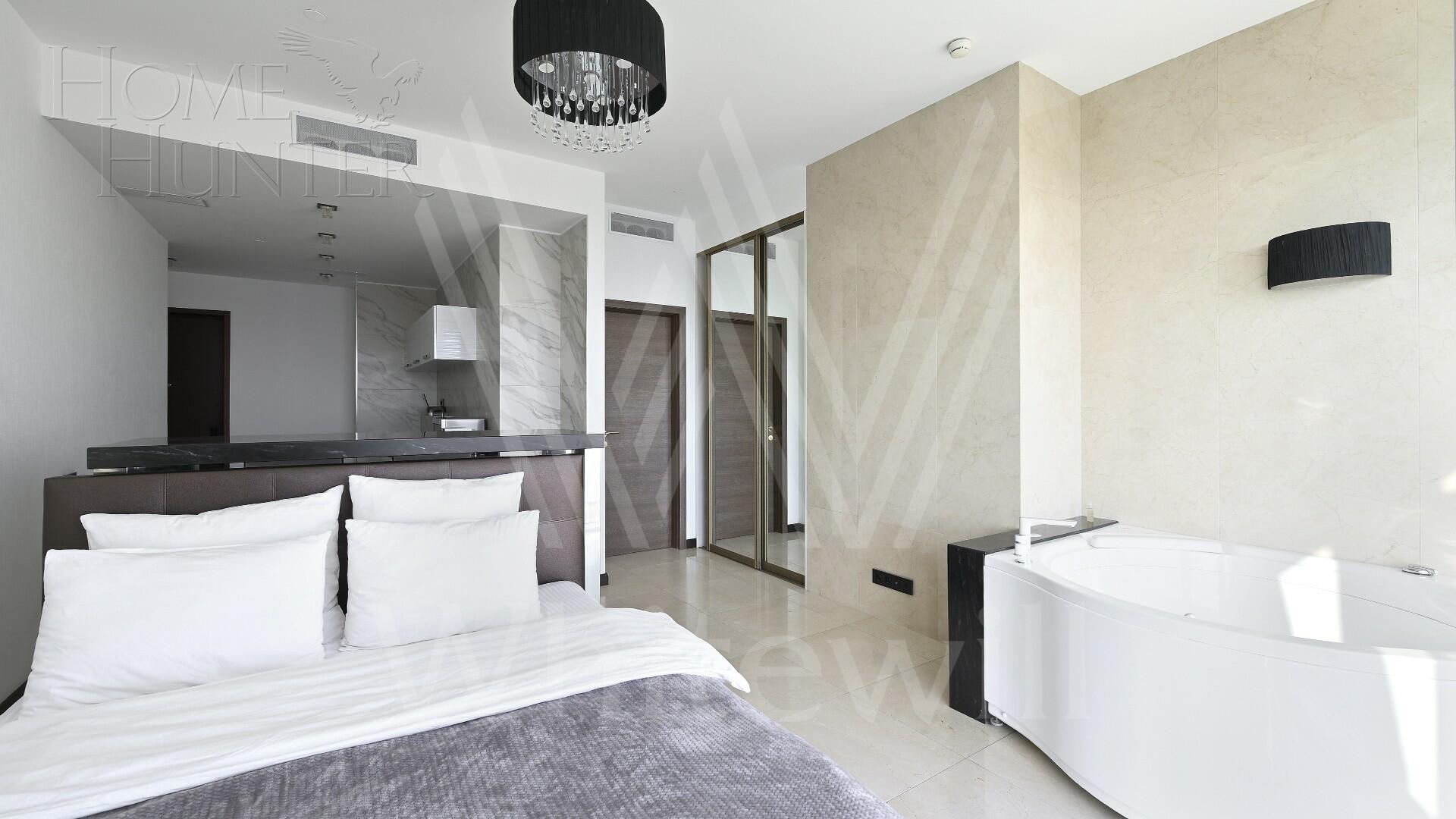 2-КОМН. АПАРТАМЕНТЫ С ОТДЕЛКОЙ 110 М² НА 48 ЭТАЖЕ