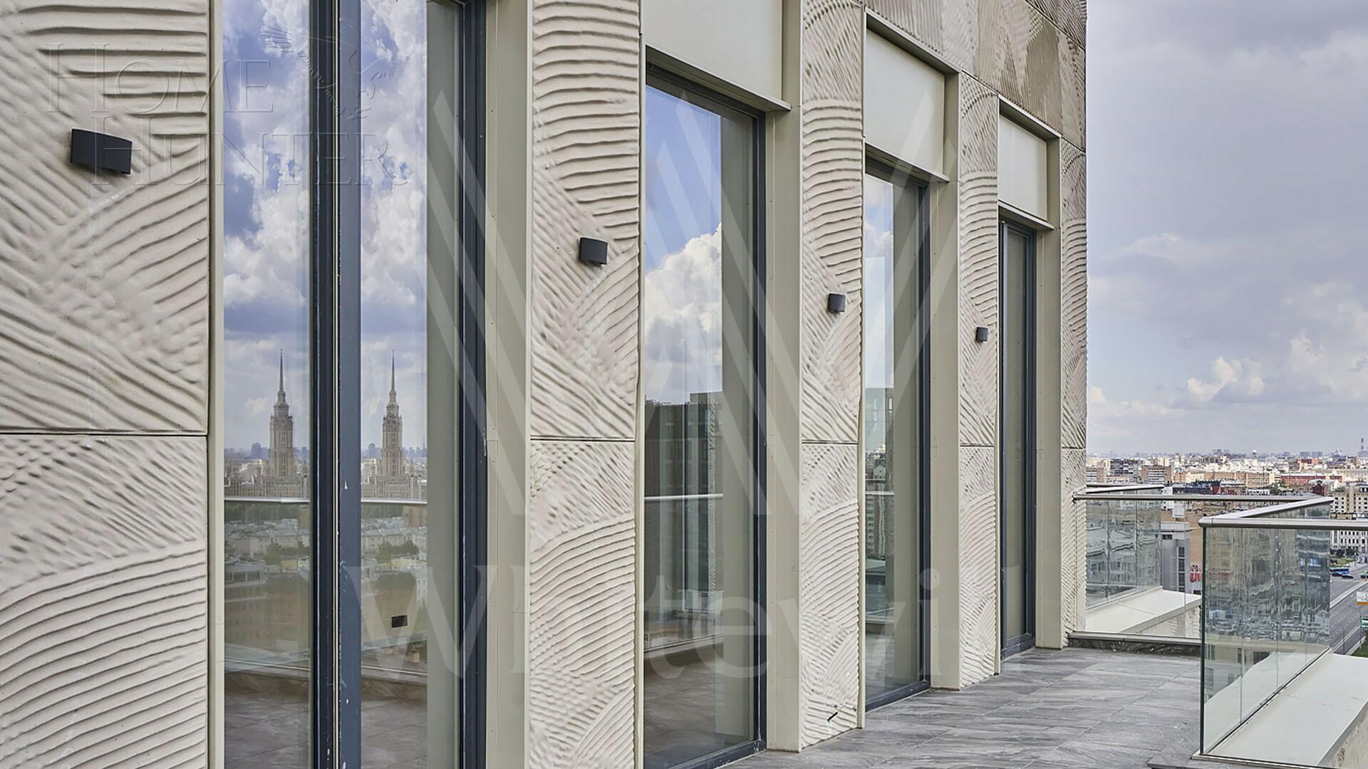 4-КОМН. ПЕНТХАУС С ОТДЕЛКОЙ 311 М² НА 16 ЭТАЖЕ