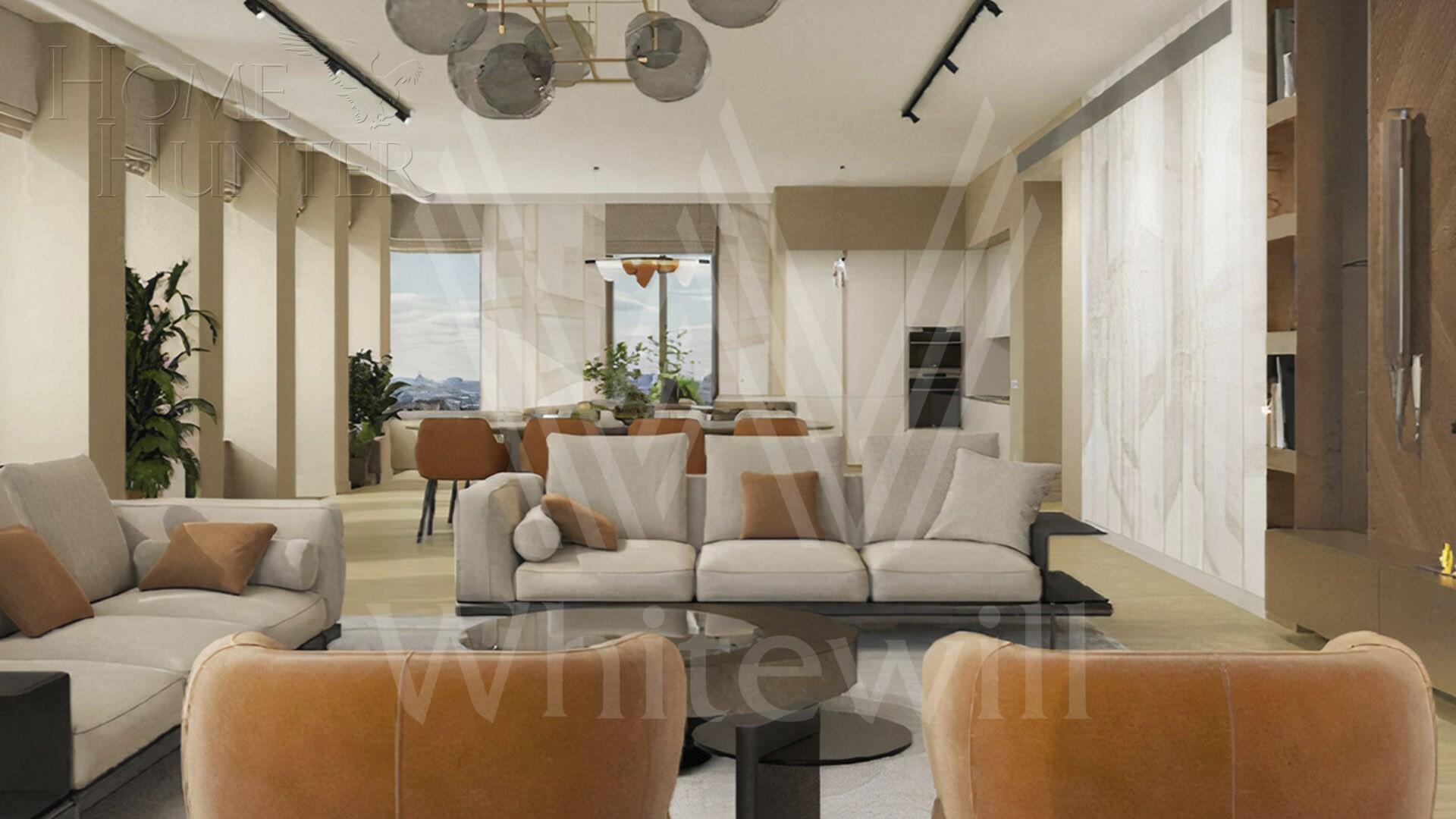 4-КОМН. КВАРТИРА С ОТДЕЛКОЙ 273 М² НА 18 ЭТАЖЕ