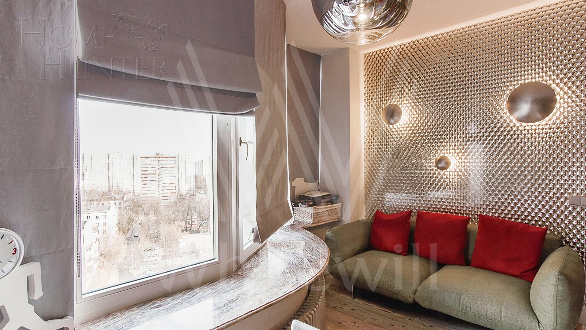 3-УРОВНЕВАЯ КВАРТИРА С ОТДЕЛКОЙ 408 М² НА 7 ЭТАЖЕ