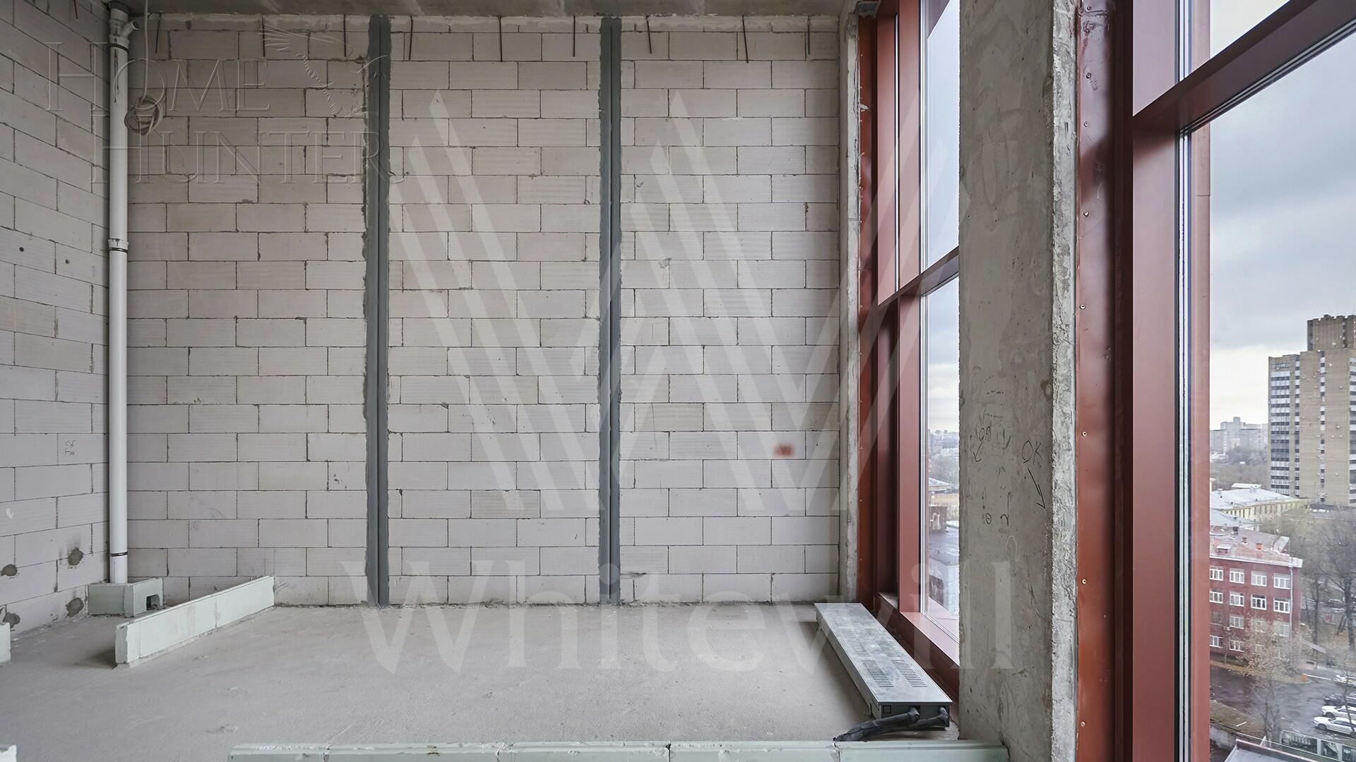 3-КОМН. ПЕНТХАУС БЕЗ ОТДЕЛКИ 65 М² НА 10 ЭТАЖЕ