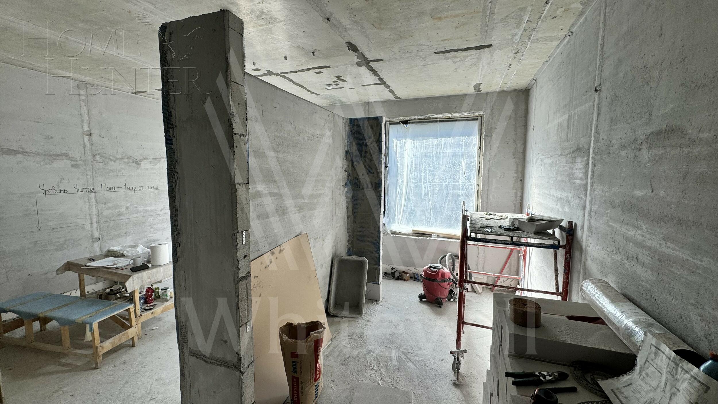 4-КОМН. КВАРТИРА БЕЗ ОТДЕЛКИ 126 М² НА 7 ЭТАЖЕ