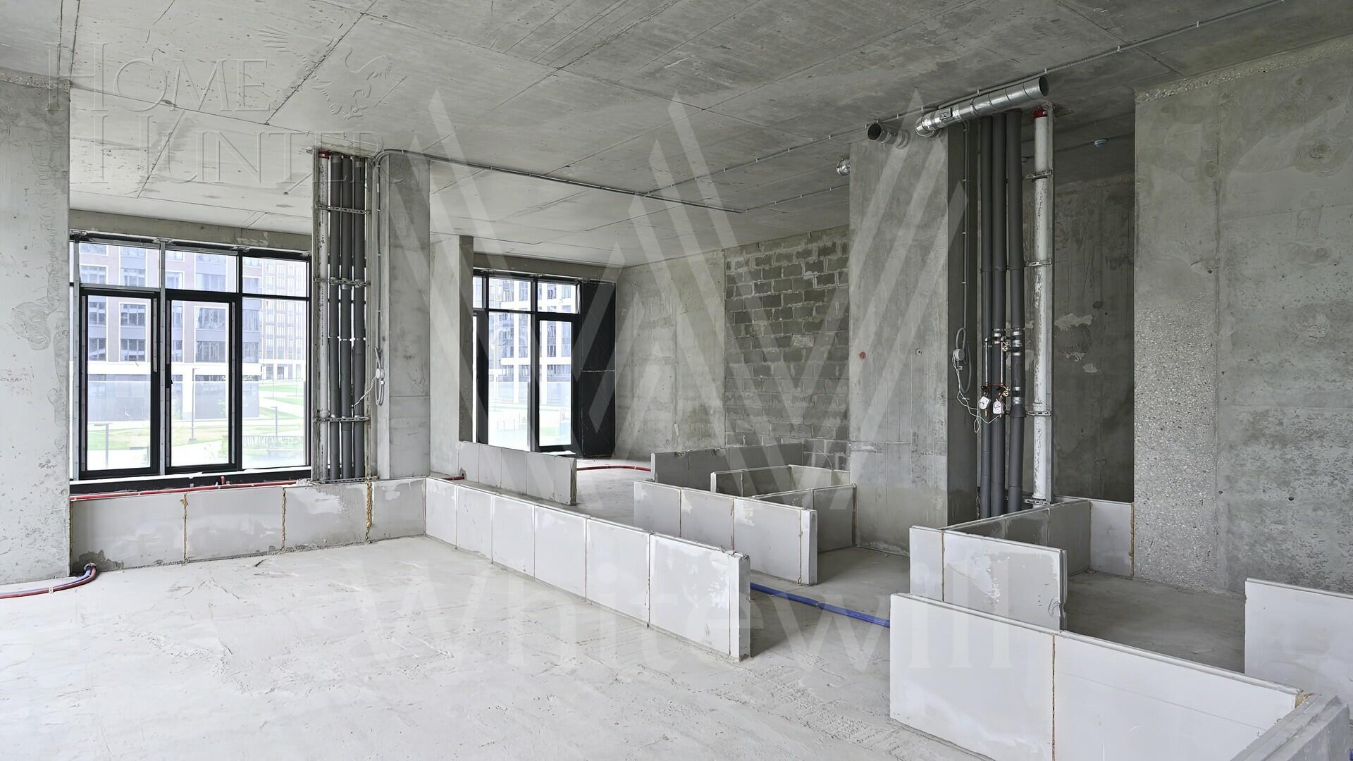 4-КОМН. КВАРТИРА БЕЗ ОТДЕЛКИ 130.4 М² НА 2 ЭТАЖЕ