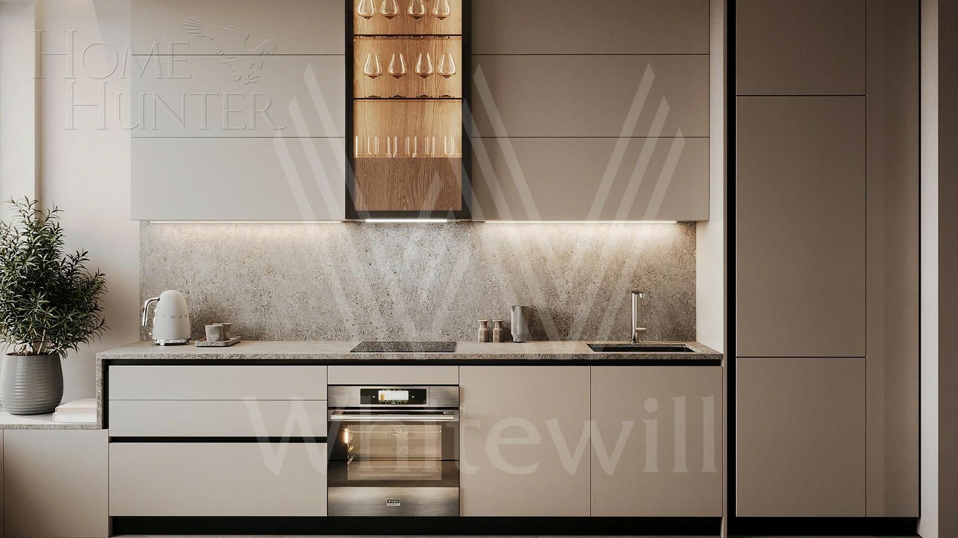 2-КОМН. КВАРТИРА С ОТДЕЛКОЙ 44.7 М² НА 22 ЭТАЖЕ