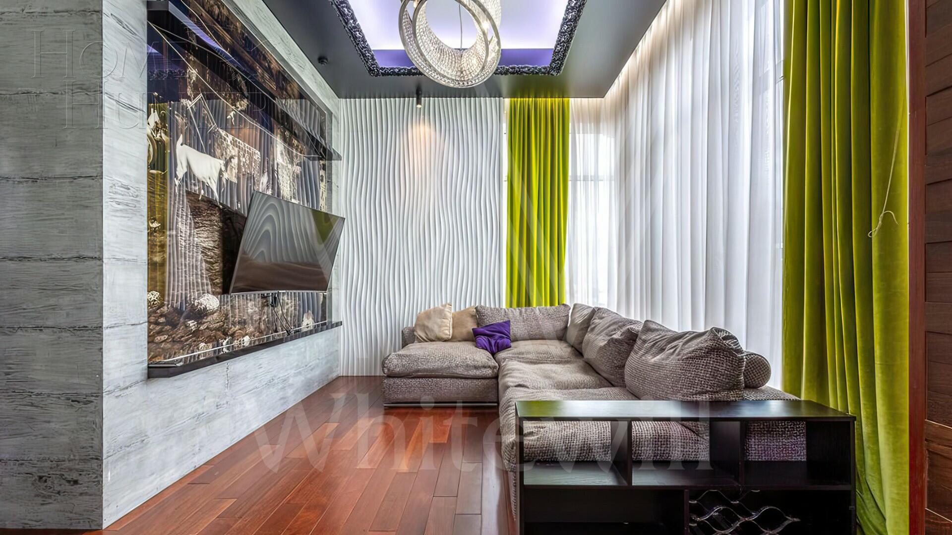 2-КОМН. КВАРТИРА С ОТДЕЛКОЙ 70 М² НА 27 ЭТАЖЕ