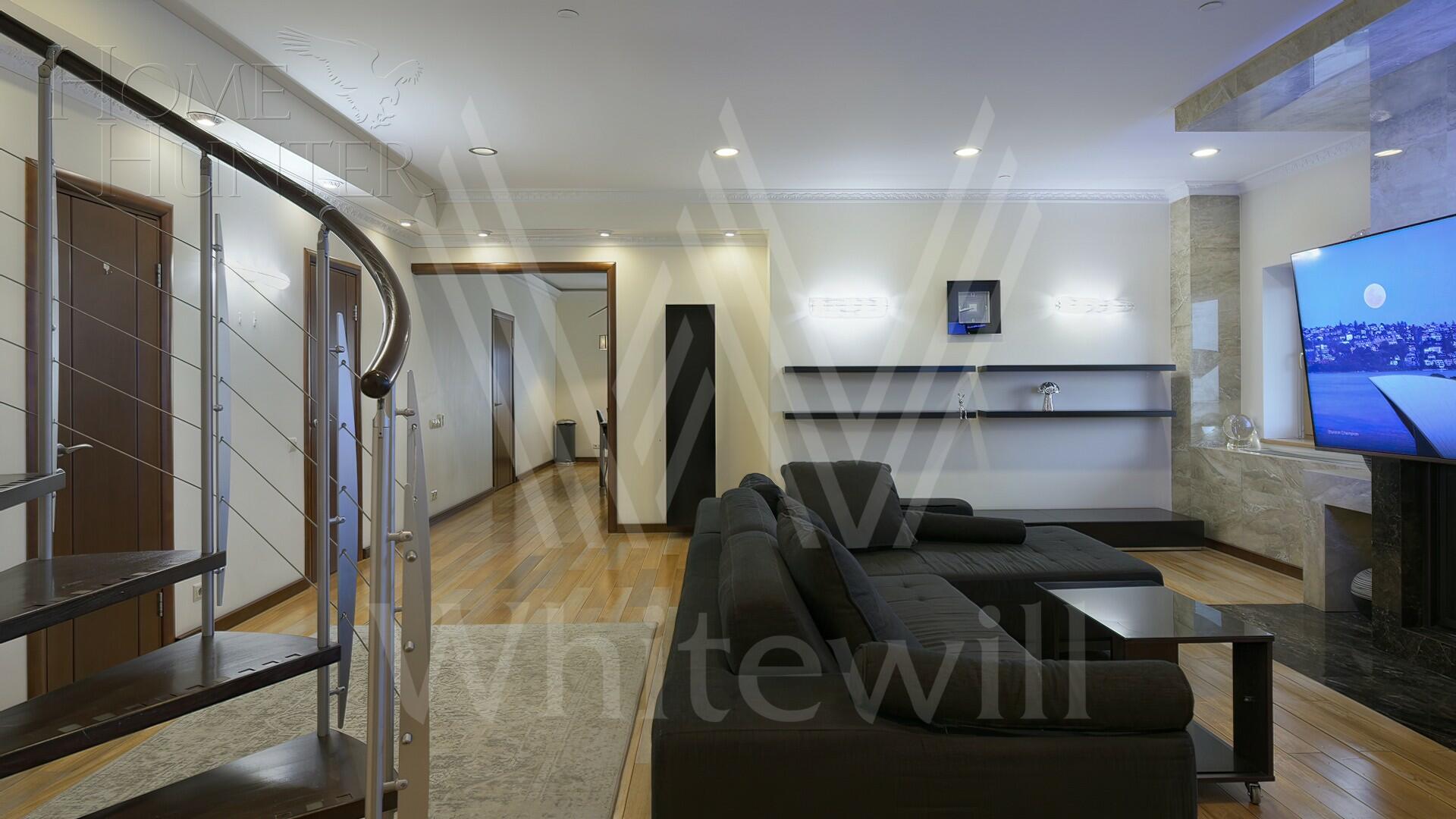 2-УРОВНЕВЫЙ ПЕНТХАУС С ОТДЕЛКОЙ 260 М² НА 38 ЭТАЖЕ