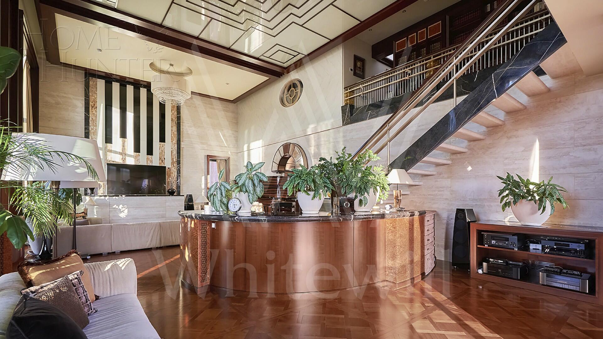 2-УРОВНЕВЫЙ ПЕНТХАУС С ОТДЕЛКОЙ 530 М² НА 6 ЭТАЖЕ