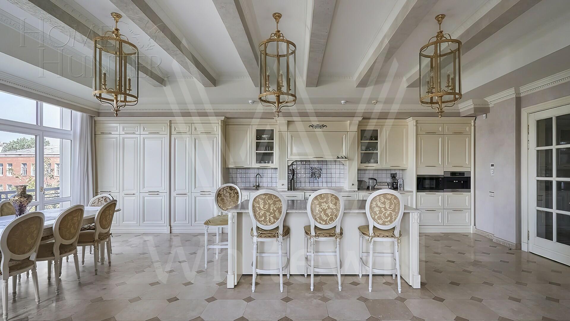 2-УРОВНЕВЫЙ ПЕНТХАУС С ОТДЕЛКОЙ 584 М² НА 5 ЭТАЖЕ