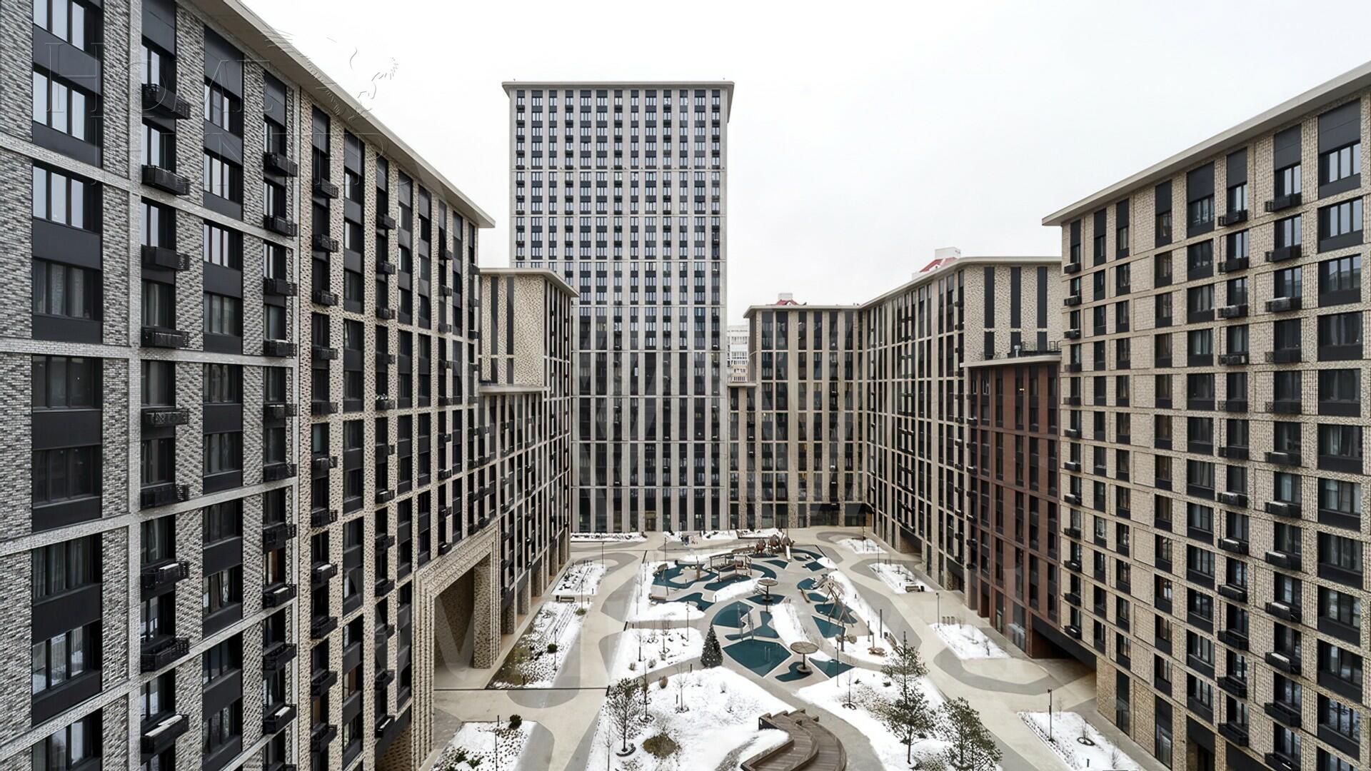 2-КОМН. КВАРТИРА БЕЗ ОТДЕЛКИ 74 М² НА 9 ЭТАЖЕ