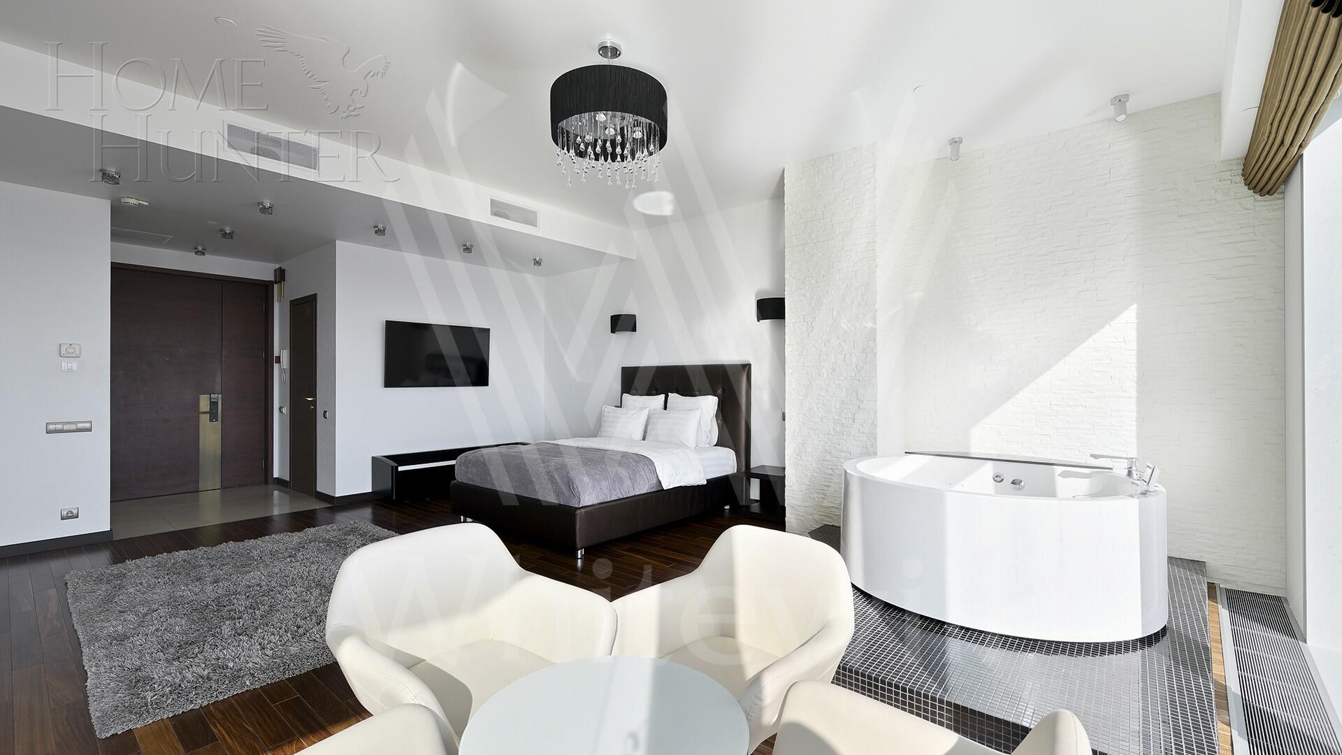 2-КОМН. АПАРТАМЕНТЫ С ОТДЕЛКОЙ 110 М² НА 48 ЭТАЖЕ