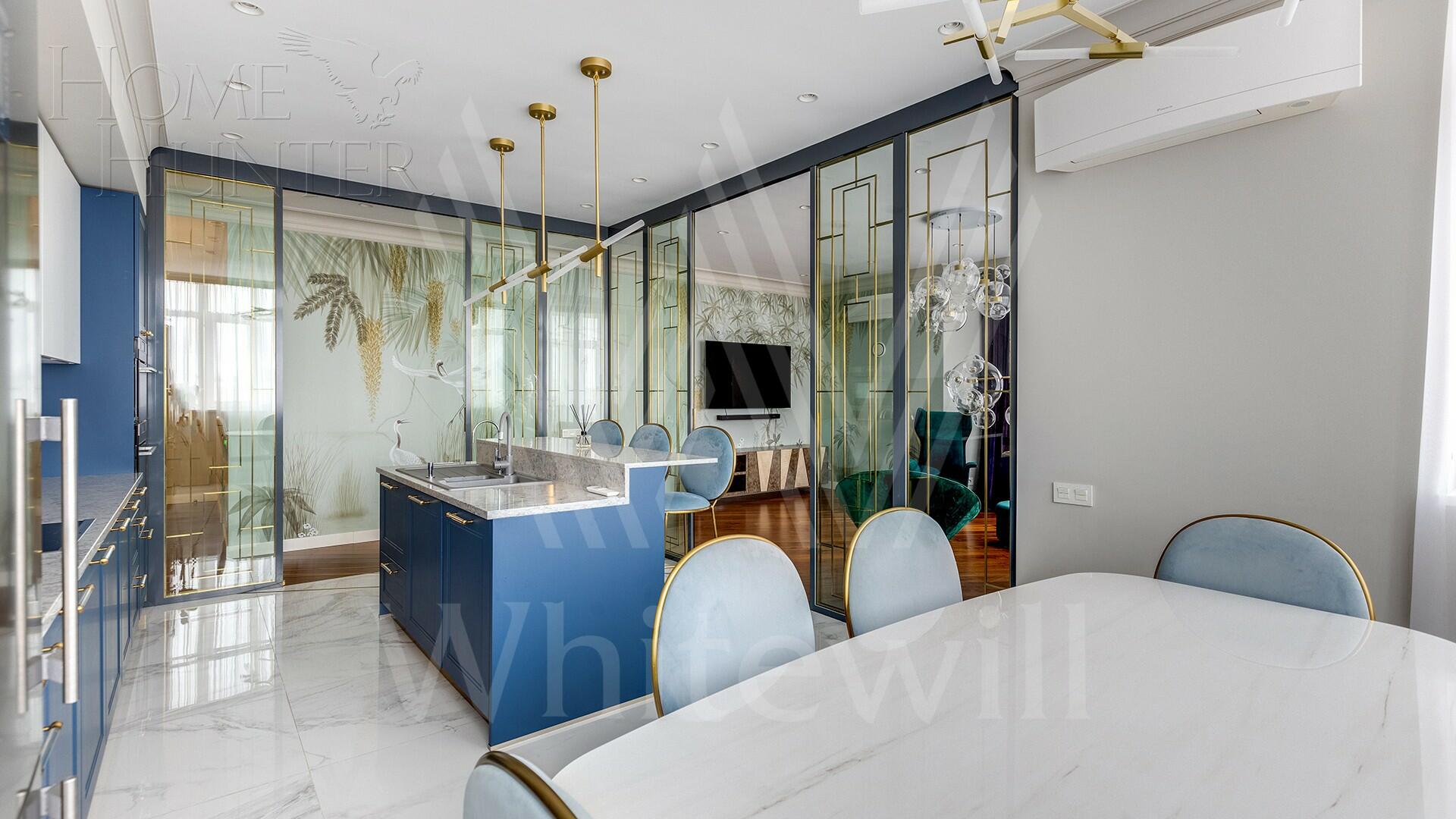 3-КОМН. КВАРТИРА С ОТДЕЛКОЙ 125 М² НА 17 ЭТАЖЕ