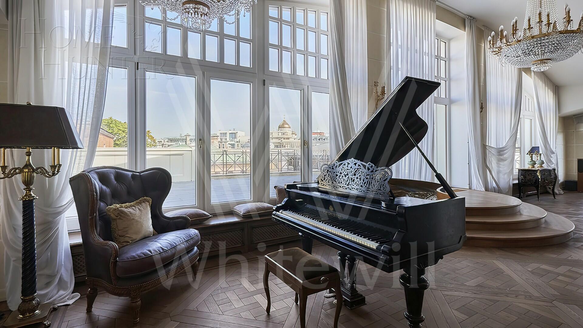 2-УРОВНЕВЫЙ ПЕНТХАУС С ОТДЕЛКОЙ 584 М² НА 5 ЭТАЖЕ