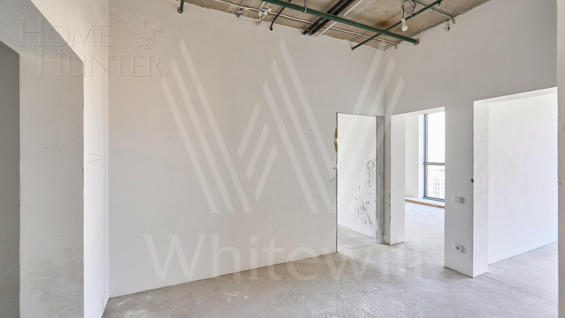 4-КОМН. АПАРТАМЕНТЫ БЕЗ ОТДЕЛКИ 122.6 М² НА 20 ЭТАЖЕ