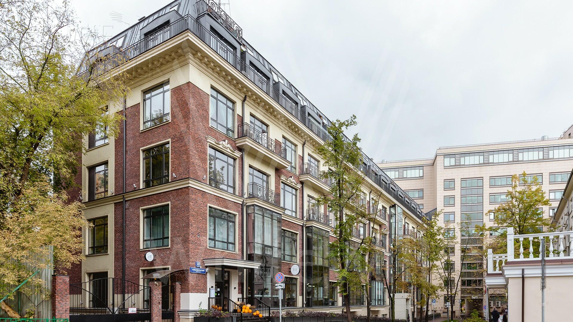 3-КОМН. АПАРТАМЕНТЫ БЕЗ ОТДЕЛКИ 112.7 М² НА 3 ЭТАЖЕ