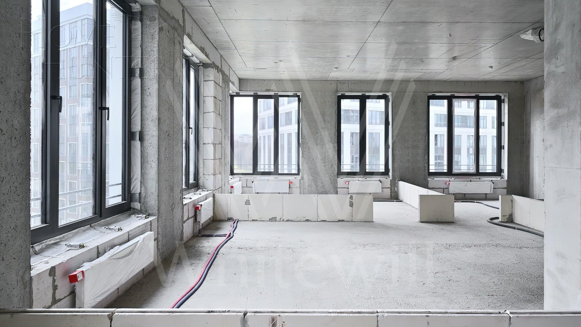 4-КОМН. КВАРТИРА БЕЗ ОТДЕЛКИ 96.1 М² НА 7 ЭТАЖЕ