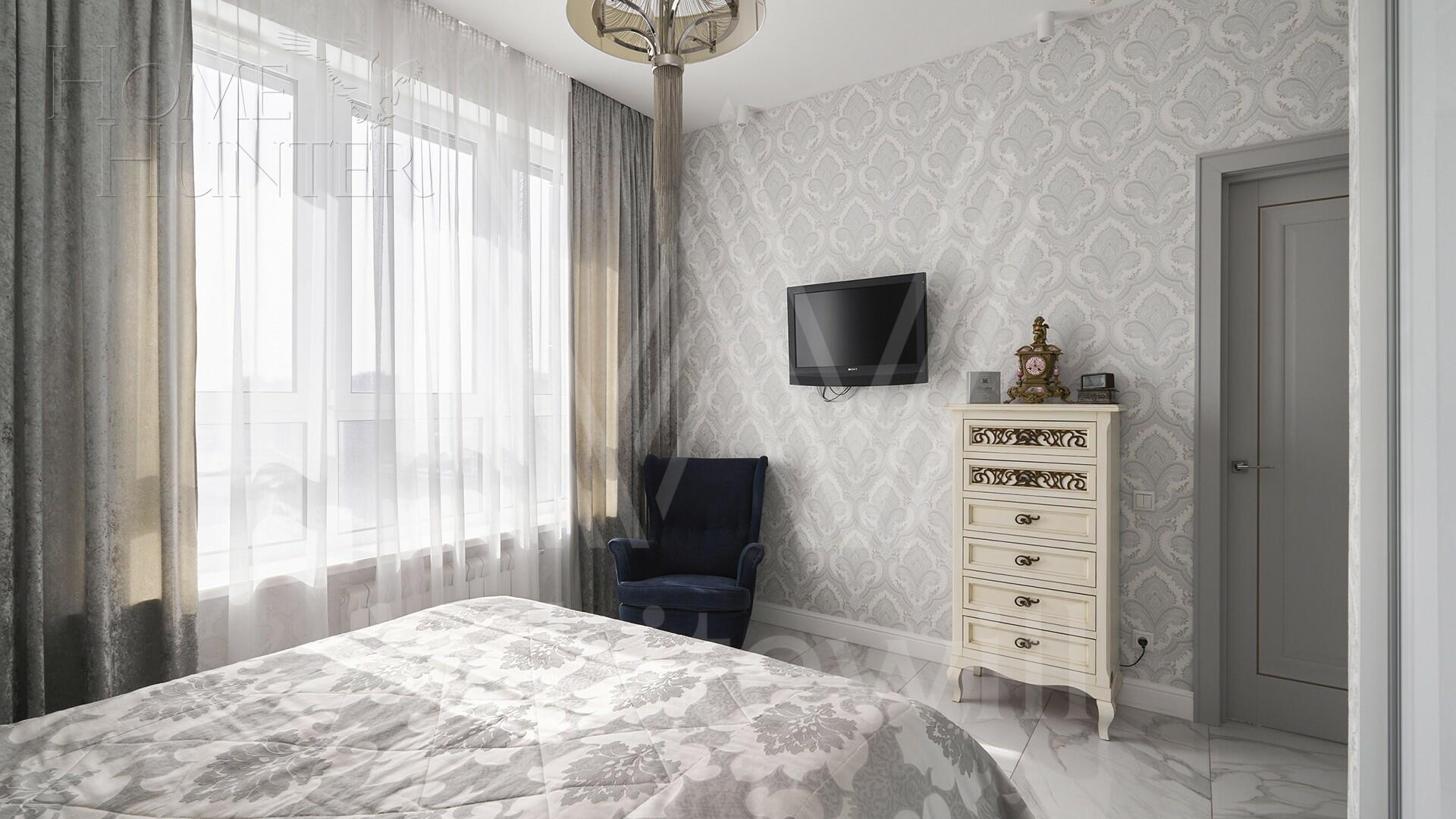 3-КОМН. АПАРТАМЕНТЫ С ОТДЕЛКОЙ 86.5 М² НА 21 ЭТАЖЕ