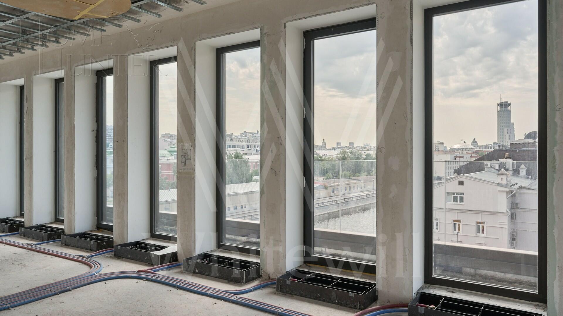 6-КОМН. АПАРТАМЕНТЫ БЕЗ ОТДЕЛКИ 261.4 М² НА 5 ЭТАЖЕ